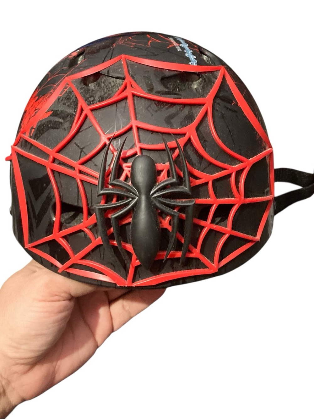 Kids Bell Marvel Spider-Man 3D Web Slinger Multi-sport Helmet Ages 5-8 - NWOT